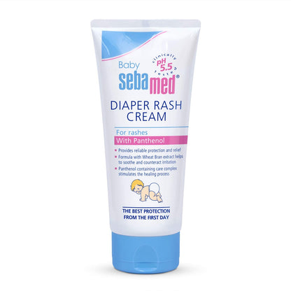 Sebamed Baby Nappy Cream 100ml - Gentle pH 5.5 Nappy Rash Cream for Sensitive Skin