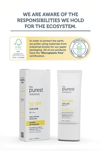 The Purest Solutions Invisible UV Protection SPF50+ | 50ml