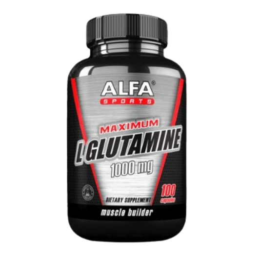 Alfa Max L-Glutamine Capsules (100 Count)