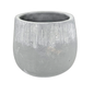 Gray Flower Pot Plastic Planter