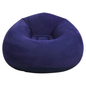ComfortAir Inflatable Lounge Chair Sofa Purple Velvet Finish (1 unit)
