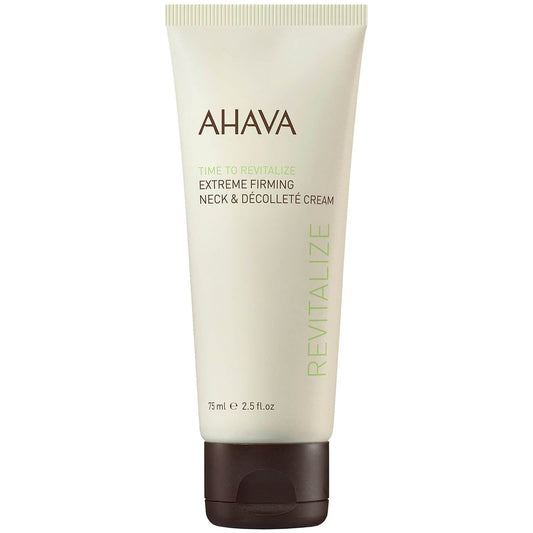 Ahava Time To Revitalize Extreme Firming Neck & Decollete Cream 2.5Oz