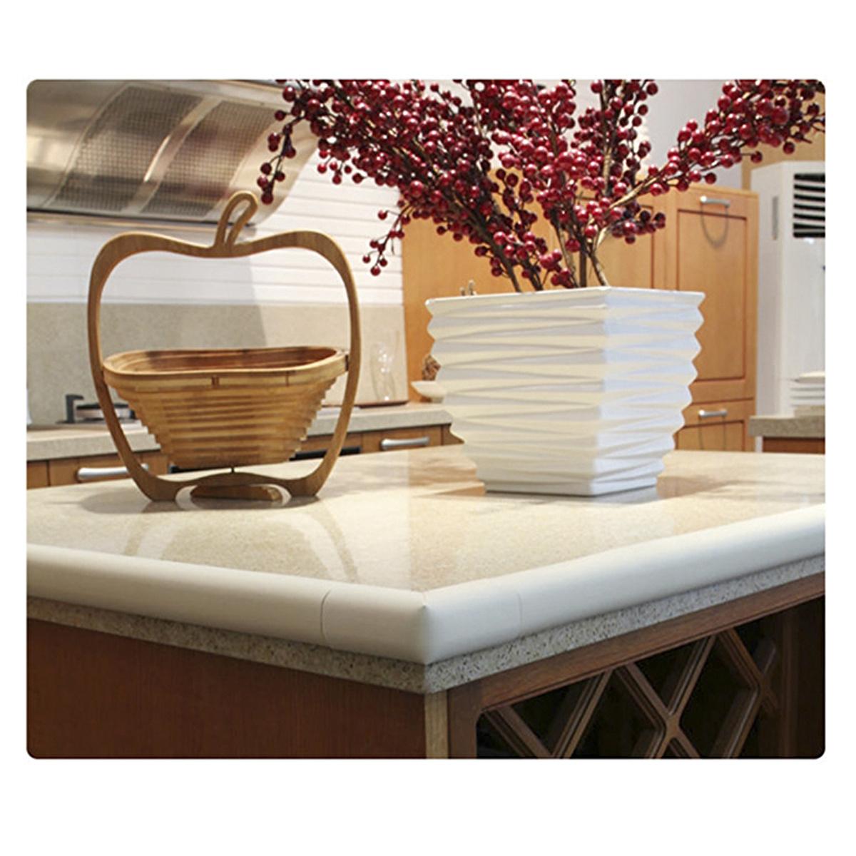 Miny Baby Safety Corner Protector - 2M Brown Rubber Edge Guard for Baby Proofing