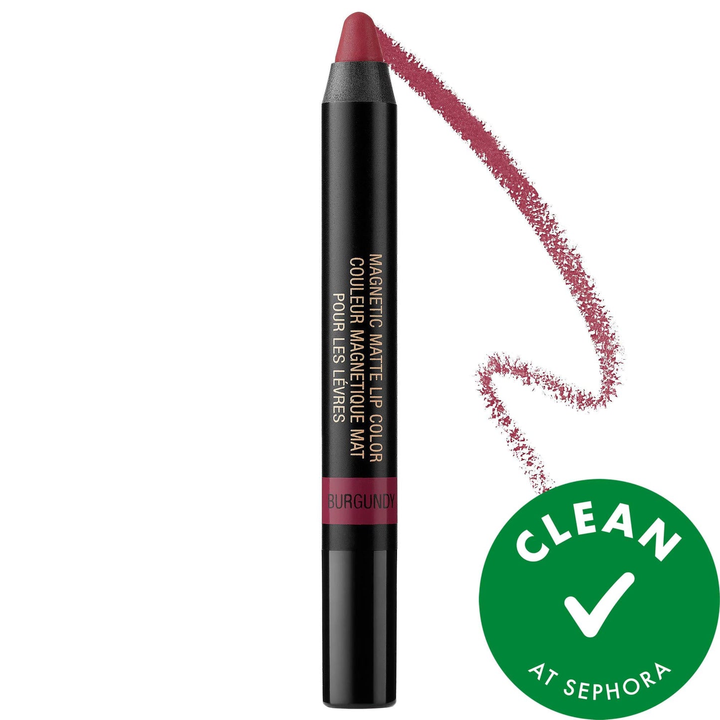 NUDESTIX Magnetic Matte Lip Pencil - Long-Lasting Lip Color, Cruelty-Free Cosmetics, Dermatologist-Tested Makeup