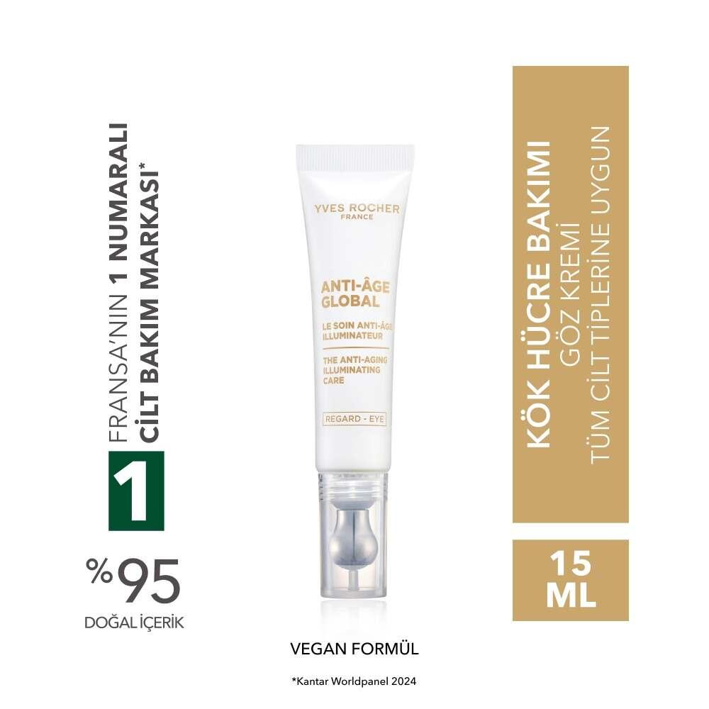 Anti Age Global Caffeine & Vitamin E Eye Cream 15ml