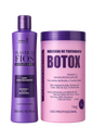 Plastica dos Fios Anti Residue Shampoo Hair Btox Damaged Hair Recovering Kit