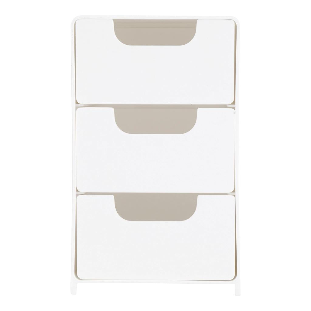 Eklips 3-Piece Clear Makeup Organizer Set
