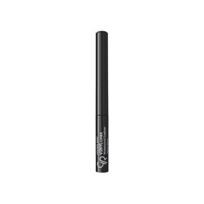 Golden Rose Vinyl Liner: Glossy Black Waterproof Eyeliner - Long Lasting, Smudge-Proof, Intense Color for a Dramatic Eye Look