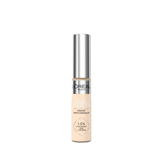 Loreal Paris True Match Brightening Serum Concealer - Natural Coverage & Radiant Skin - 1.5N Shade, 11 ml