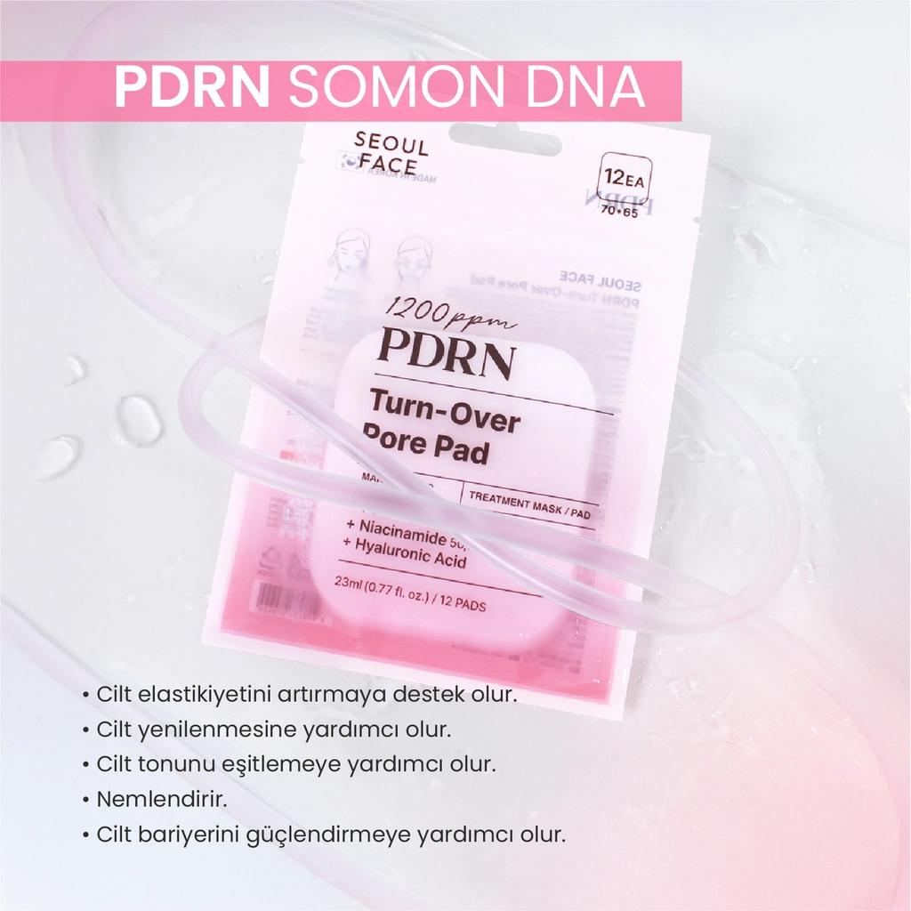 Dermal PDRN Face Cleansing Pads for Smooth Skin 12 Count
