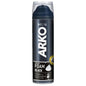 Arko Men Black Shaving Foam - Activated Charcoal for Smooth Shaving, 200ml