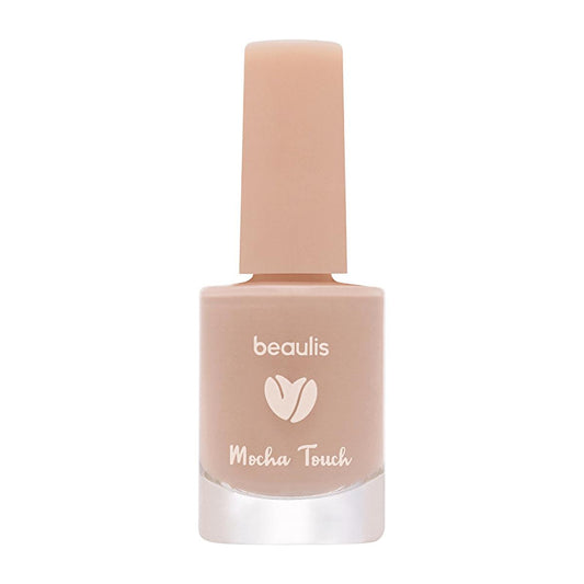 Beaulis Mocha Oje 138 Cannoli Cream Nail Polish: Long-Lasting, Trendy Brown Nail Enamel for a Sophisticated Look