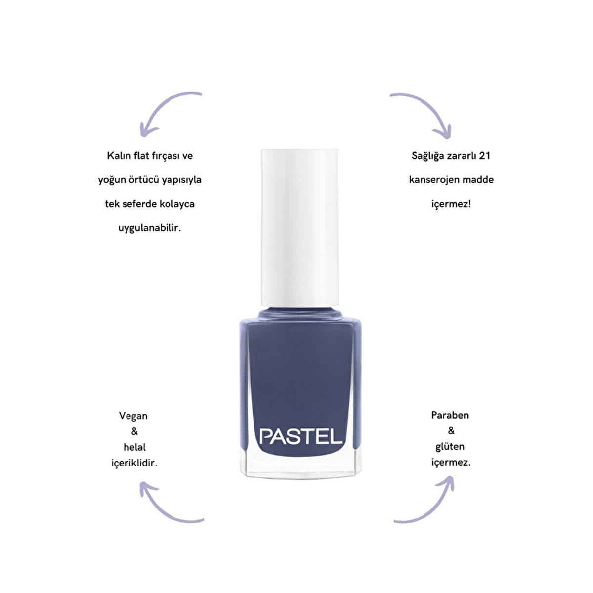 Pastel Nail Polish - Cruelty-Free Vegan Nail Polish in Vibrant Pastel Colors