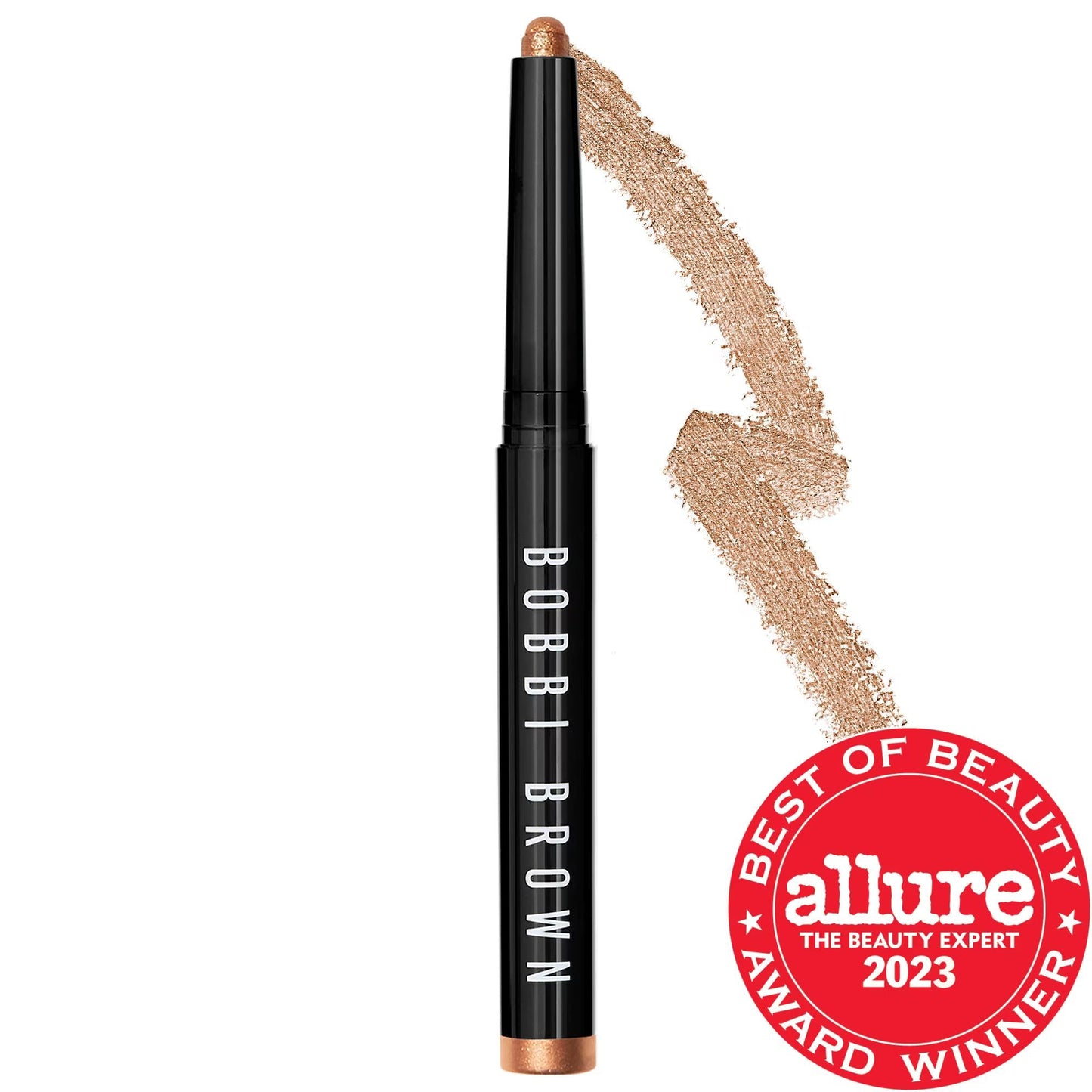 Long-Wear Waterproof Cream Eyeshadow Stick: 24-Hour Smudge-Proof, Easy Application, Buildable Shades for Sensitive Eyes