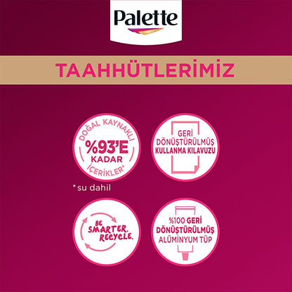Palette Deluxe Hair Dye - Long-Lasting Rich Color Intensity for Vibrant Hair