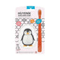 Flipper Children's Toothbrush and Penguin Storage Case - Fun and Hygienic Oral Hygiene for Kids
