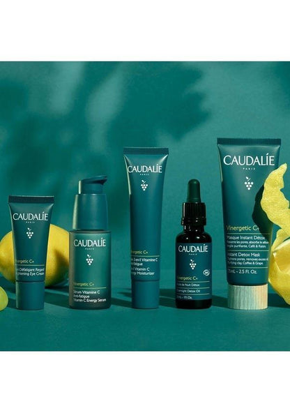 Caudalie Vinergetic C+ 3-in-1 Vitamin C Moisturizer - Anti-Aging, Hydrating Face Cream with Hyaluronic Acid & Antioxidants