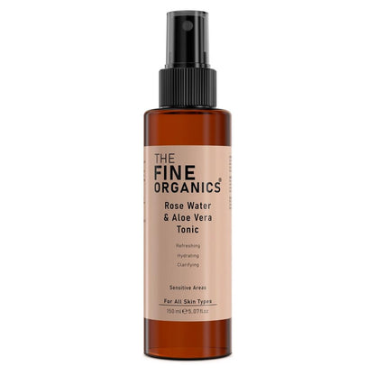 The Fine Organics Rose Water & Aloe Vera Pore Tightening Toner 150 ml