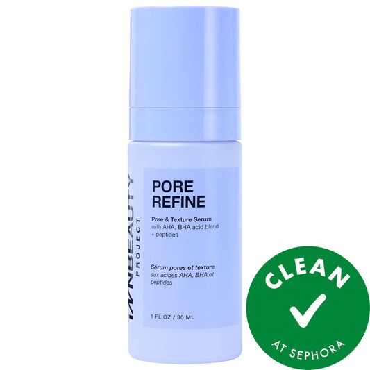 Pore Refine Pore Shrinking & Texture Smoothing Serum - Clinically Proven AHA BHA Serum for Acne-Prone Skin, Vegan & Cruelty-Free