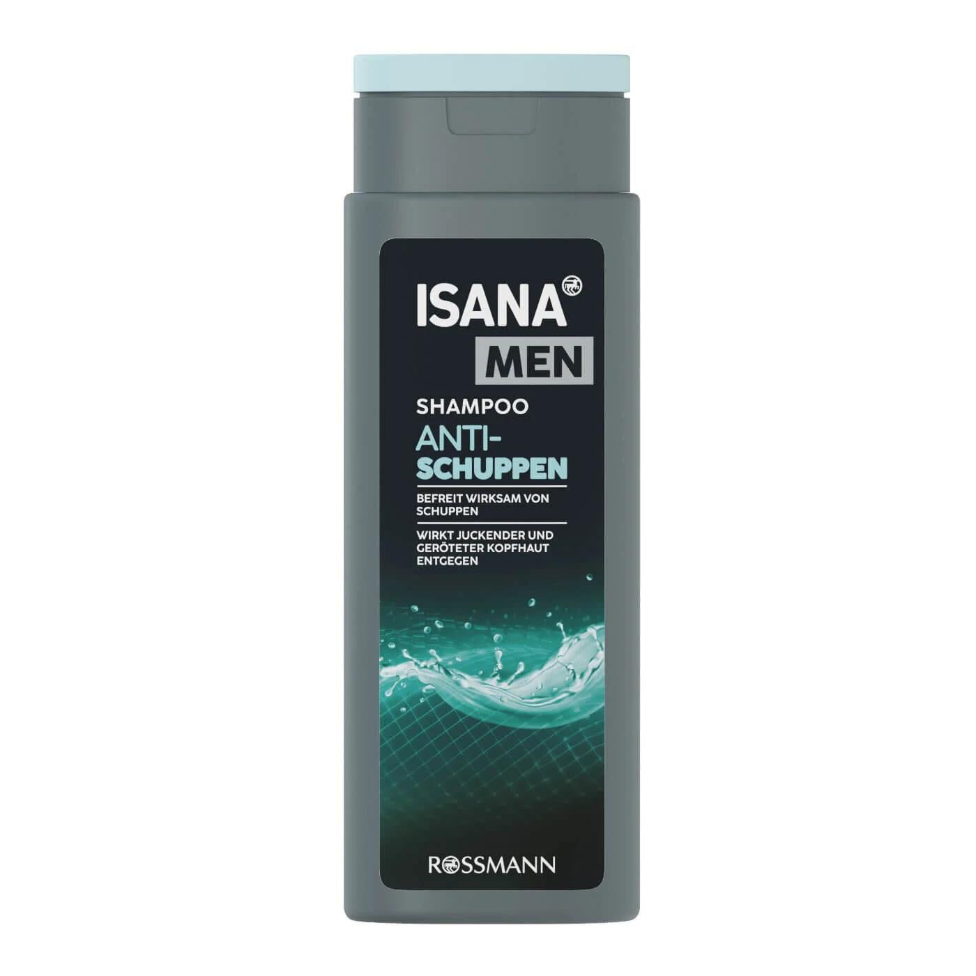 Isana Men Anti-Dandruff Shampoo for Flake-Free Hair 250ml