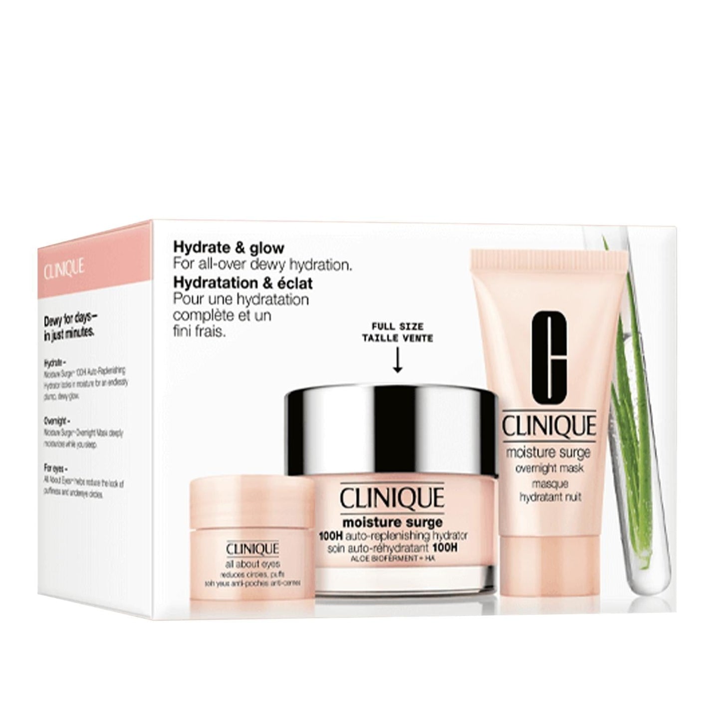 Clinique Moisture Surge Moisturizing Set - Hydrating Skincare for Dry Skin