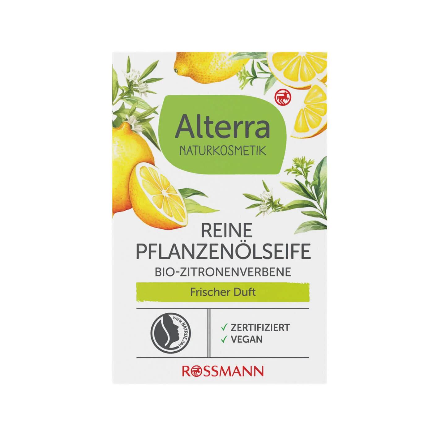 Alterra Rose Lemon & Flower Herbal Soap 100g