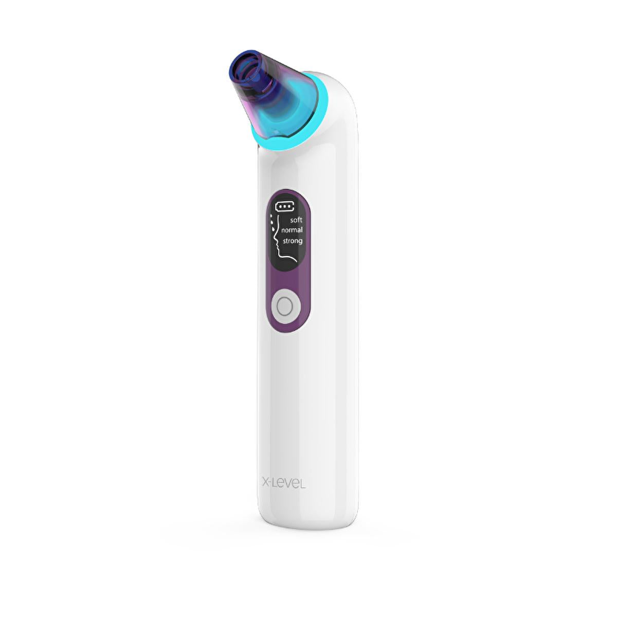 X-Level Facial Cleansing and Massaging Device - Waterproof, Rechargeable, and Adjustable Intensity for Advanced Skincare - X-Shinyachne Mavi I_õklõ Siyah Nokta Temizleyici XPC3001