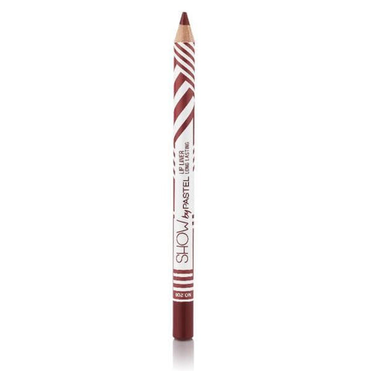 Pastel Show By Pastel Lip Liner 208 - Long-Lasting, Precise Lip Definition Makeup