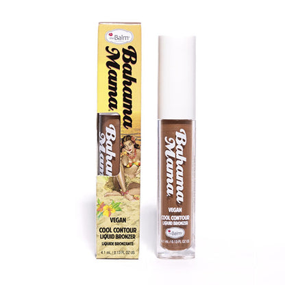 theBalm Bahama Mama Liquid Bronzer - Cool Contour, Blendable, Oil-Free Bronzing Makeup for a Sun-Kissed Glow