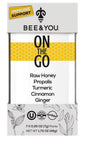 Bee & You On the Go Immunity Honey Packets, 1.73 oz (12 Boxes of 7 Packets)