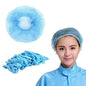 Disposable Non-Woven Bouffant Caps, 21 Inch (100-Pack)