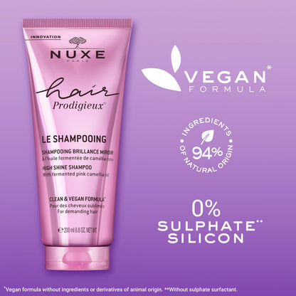 Nuxe After Sun Hair and Body Shampoo - Gentle, Paraben-Free Cleansing for Skin and Hair