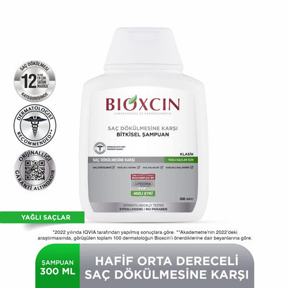 Bioxcin Oily Hair Shampoo - Genesis Technology | 300ml
