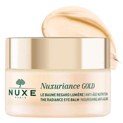 Nuxe Nuxuriance Gold Radiance Anti-Aging Eye Balm 15ml - Natural Paraben-Free Eye Care for Dark Circles