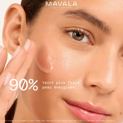 Mavala Face Serum - Anti-aging Vitamin C Serum for Healthy Glow, Non-greasy Skincare
