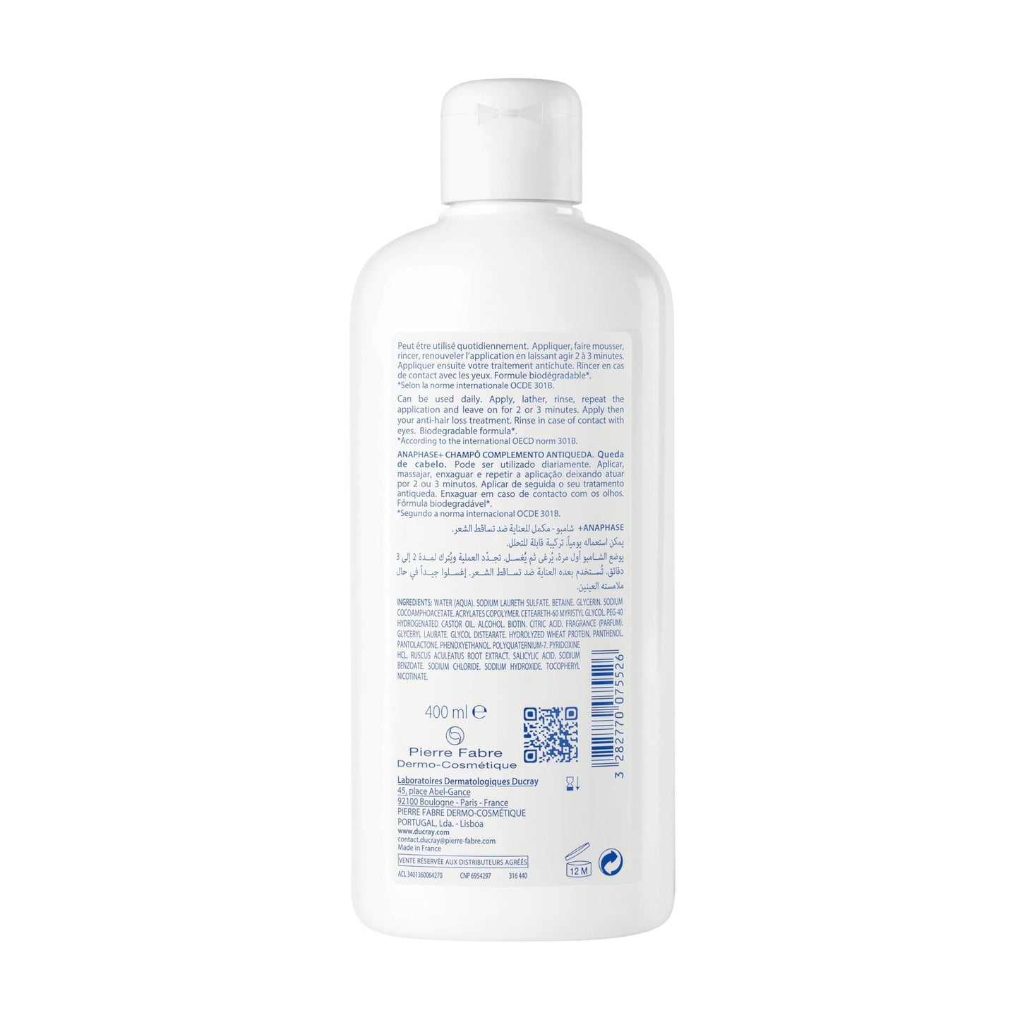 Ducray Nutricerat 200 ml worn hair shampoo