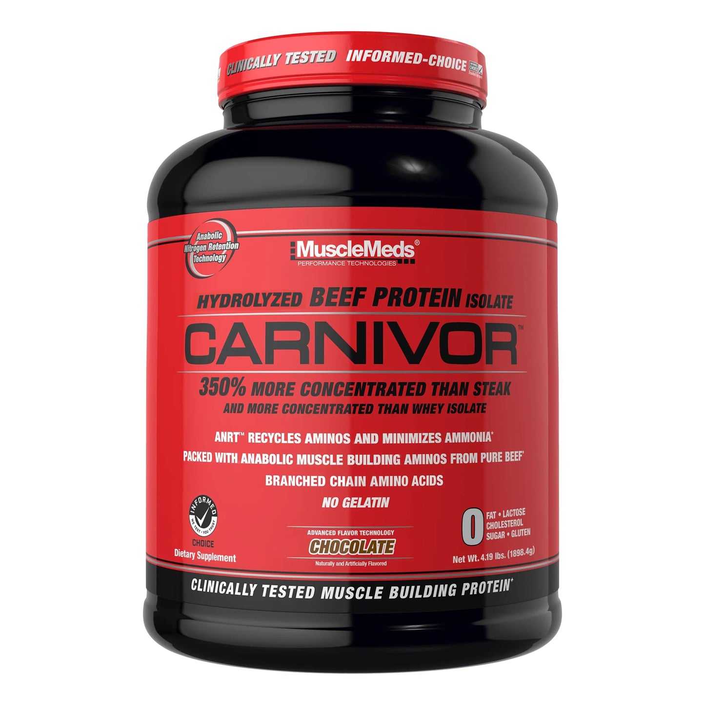 MuscleMeds Carnivor Beef Protein Isolate 2072 gr