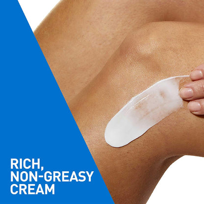 CeraVe Moisturizing Cream for Dry Skin - 340g, Fragrance-Free, Hypoallergenic & Non-Comedogenic