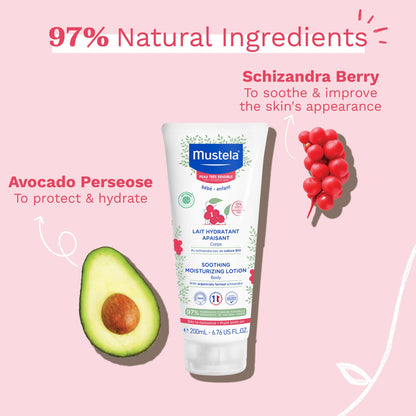 Mustela Soothing Moisturizing Lotion - Hydrating Relief | 200ml