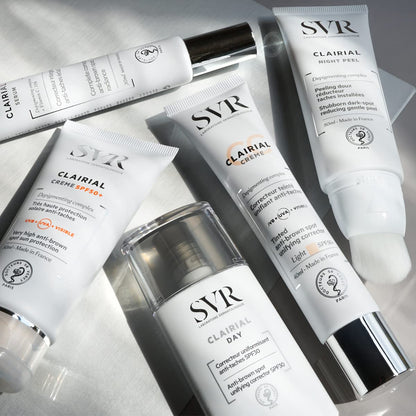 SVR Clairial Anti-Brown Spot Unifying Corrector Cream SPF30 - Hypoallergenic Skincare for Uneven Skin Tone