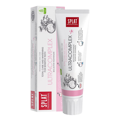 Splat Professional White Plus Toothpaste 100ml - Natural Whitening Oral Care
