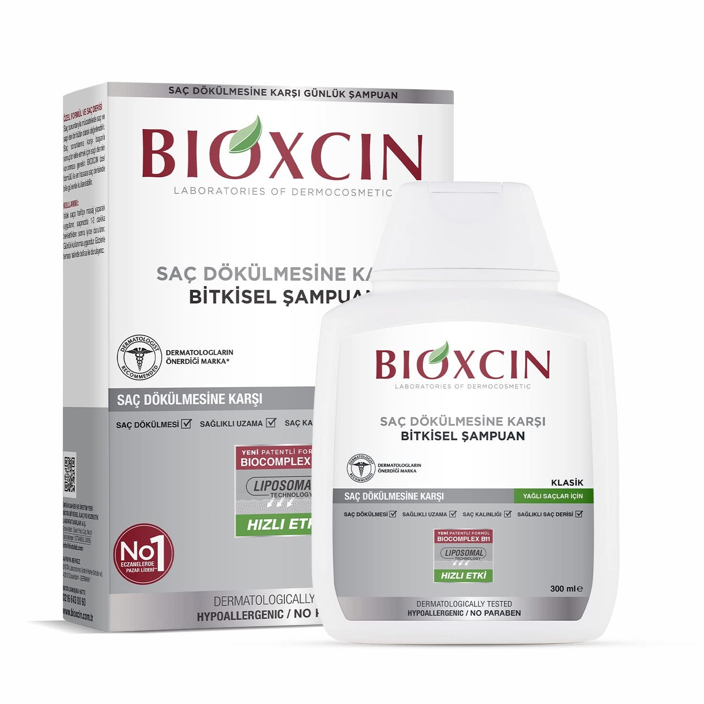 Bioxcin Oily Hair Shampoo - Genesis Technology | 300ml