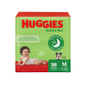 Huggies Active Sec Baby Diapers Size M/2 (36 count)