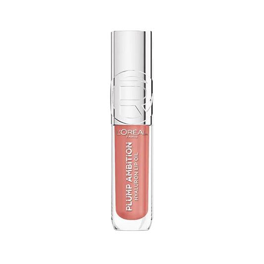 Loreal Paris Plump Ambition Hyaluron Lip Oil - Moisturizing & Nourishing Lip Care for Dry Lips - 601 Worth It