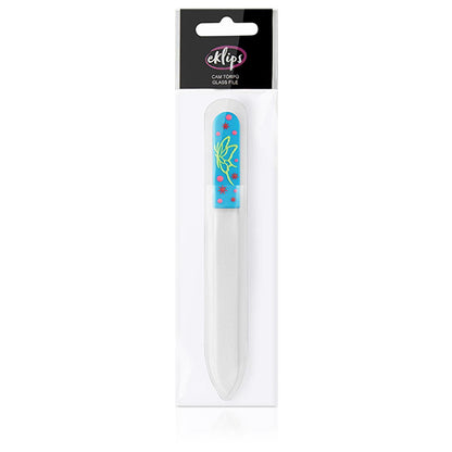 Eklips Glass Nail File AC84229S - Double-Sided Nail Care Tool for Gentle Shaping and Hygiene