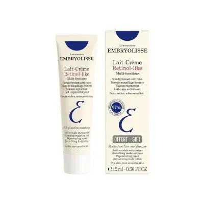 Embryolisse Retinol-Like Multi-Function Moisturizer - Hydrating Anti-Aging Skincare 15ml