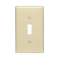 Switch Plate Cover Single White & Ivory