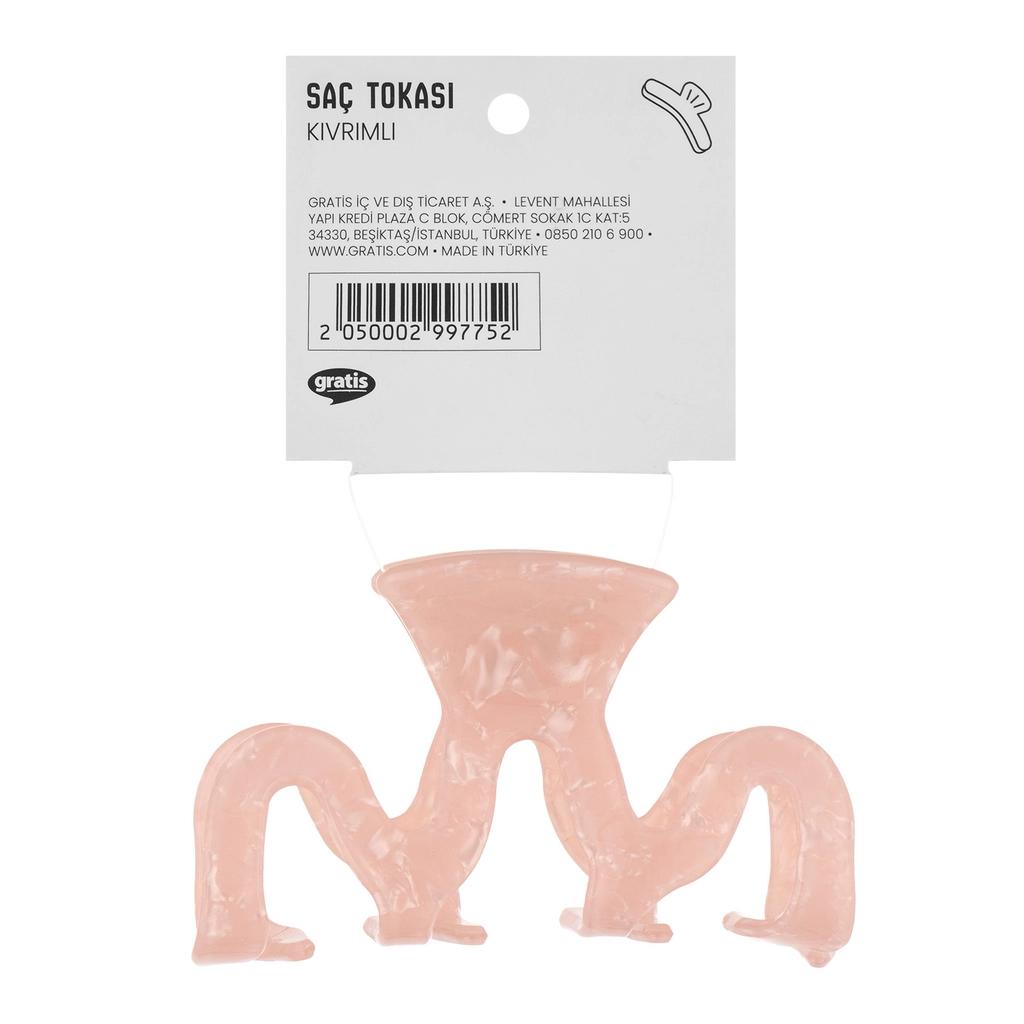 Eklips Curved Claw Clip for Secure Hair Styling