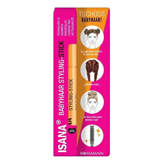 Isana Baby Hair Stik: Tame Flyaways & Style Gently with Provitamin B5 - Vegan, Dermatologically Tested Infant Hair Tamer