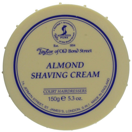 Taylor of Old Bond Street Almond Shaving Cream Bowl 5.3 Ounce